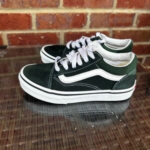 Hunter green vans